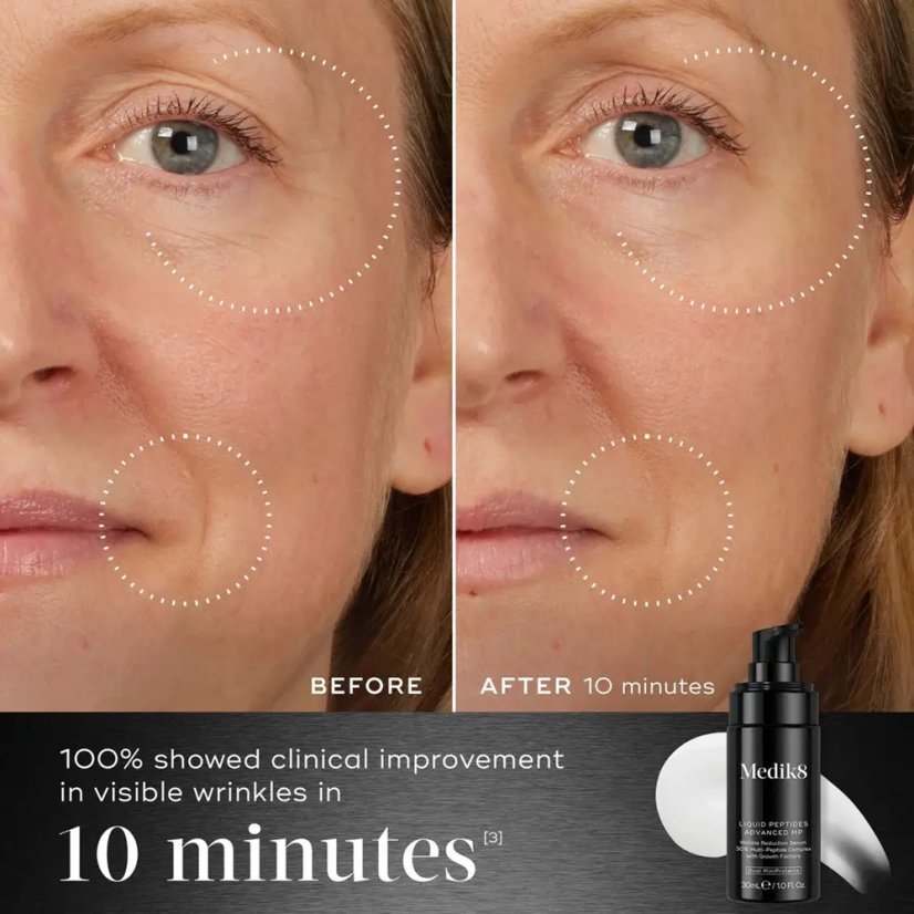 MEDIK8 Liquid Peptides Advanced - omlazující peptidové sérum 30 ml