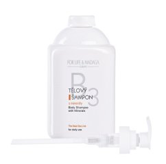 FOR LIFE & Madaga - Tělový šampon s minerály 500 ml