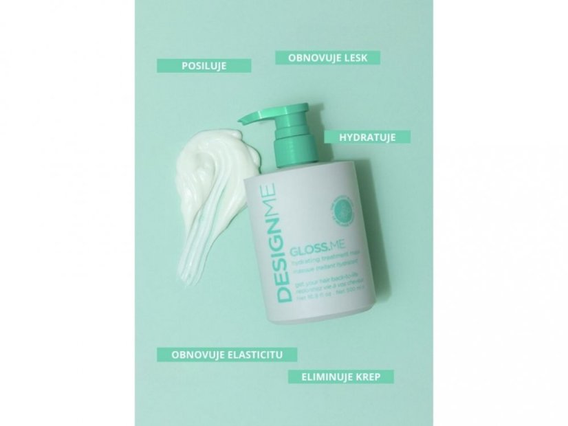DESIGNME Gloss.Me Mask - hydratační maska 500 ml