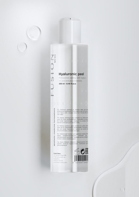 FUSION Meso Hyaluronic Peel - Chemický a enzymatický peeling 250 ml