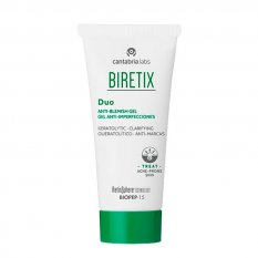 BIRETIX Duo Gel - Čistící a exfoliační gel na pleť s akné 30 ml