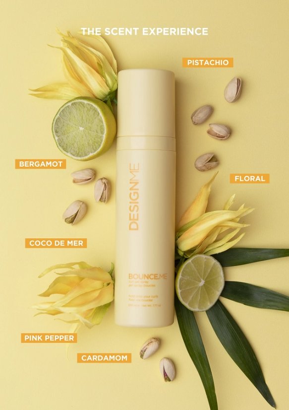 DESIGNME Bounce.Me Curl Spray - gel pro vlnité vlasy 230 m