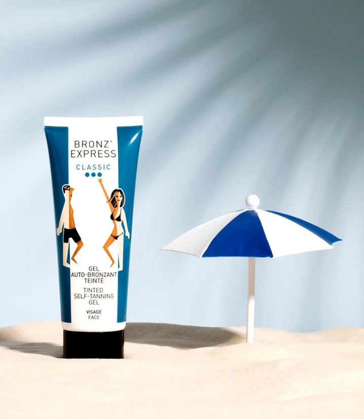 BRONZ 'EXPRESS Classic Tinted Gel - samoopalovací gel 75 ml