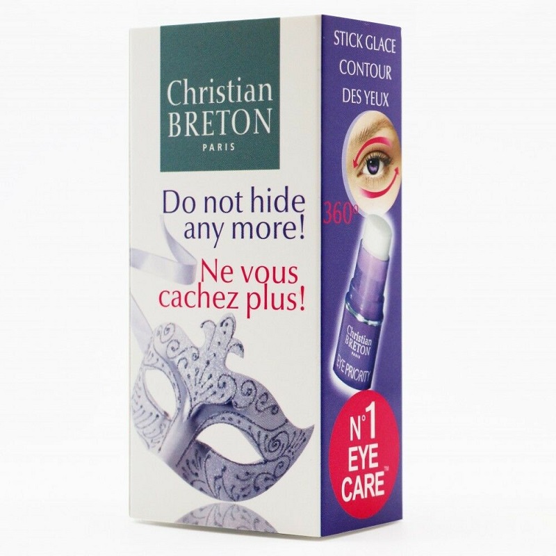 CHRISTIAN BRETON Ice Stick - tyčinka proti tmavým kruhům 3 g