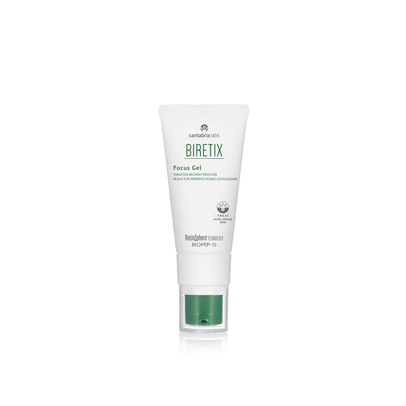 BIRETIX Focus Gel - zklidňující gel na pleť se sklonem k akné 15 ml