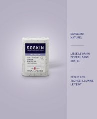 SOSKIN Exfoliating Bar - exfoliační peelingová kostka 100 g